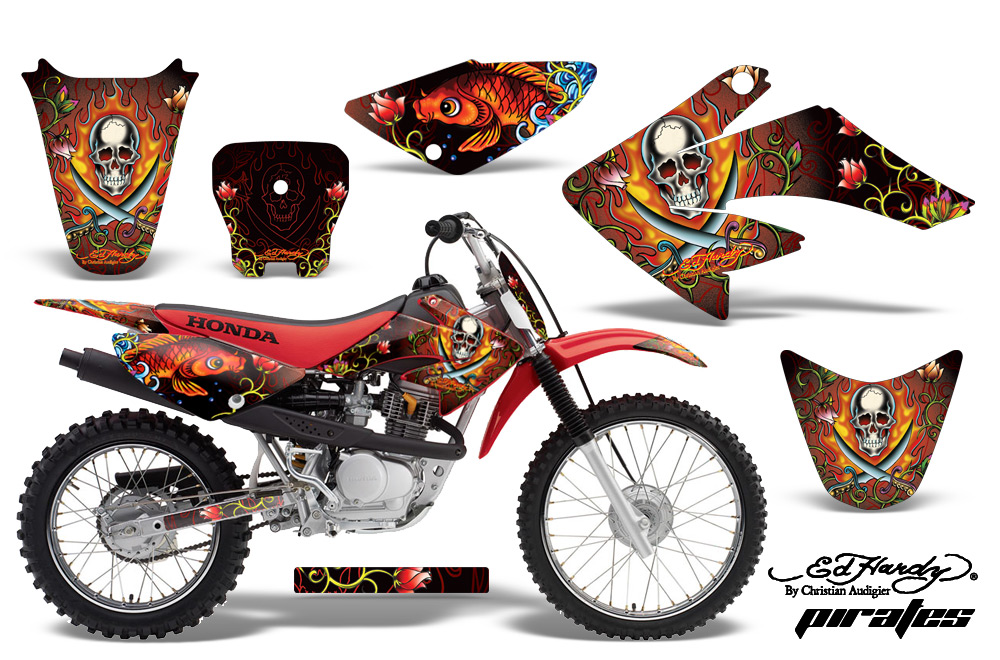 Honda CRF 70-80-100 Graphics Kit EHP R